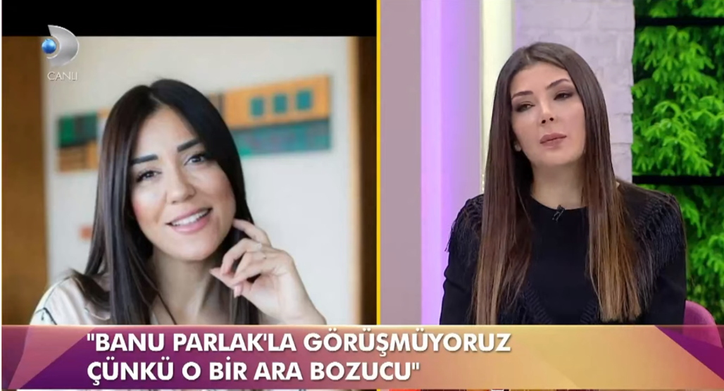 Nez Demir ile Banu Parlak canlı yayında birbirine girdi