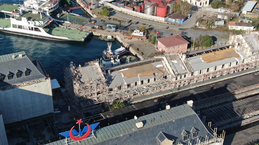 Haydarpaşa Garının restorasyonda dikkat çeken detaylar