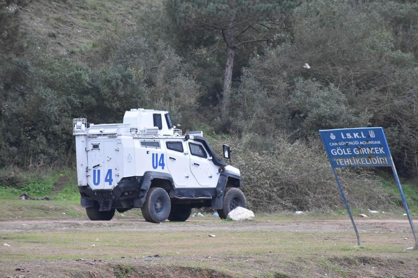 Define avcılarının hedefi olan tarihi Güzelce Kemerine polis önlemi