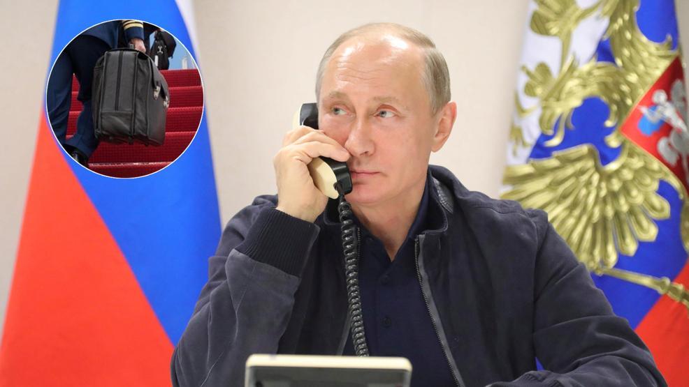 Putinin nükleer çantası ilk kez görüntülendi