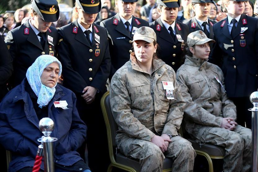 Şehit Esma Çevik son yolculuğuna uğurlandı