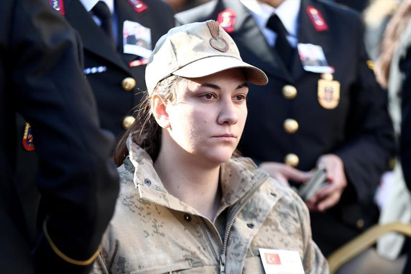 Şehit Esma Çevik son yolculuğuna uğurlandı