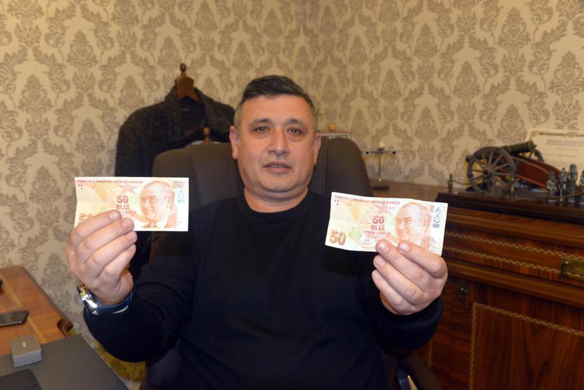 Hatalı basılan para için 50 bin lira istiyor