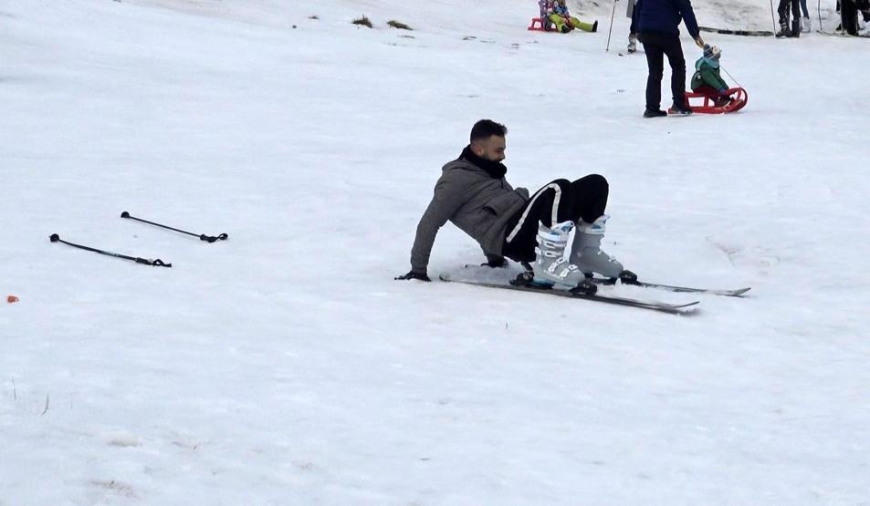 Uludağda 2 kilometrelik kuyruk oluştu