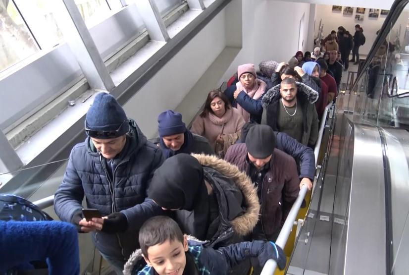 Uludağda 2 kilometrelik kuyruk oluştu