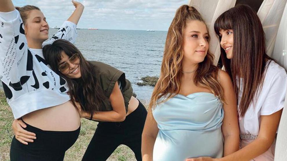 Hande Erçelin ablası Gamze Erçel doğum yaptı