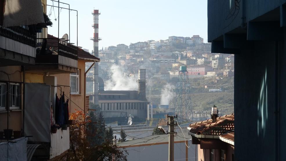 Dilovasındaki hava kirliliği vatandaşı sağlığından ediyor