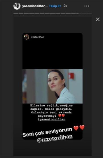 İzzet Özilhan’dan Yasemin Özilhan’a destek