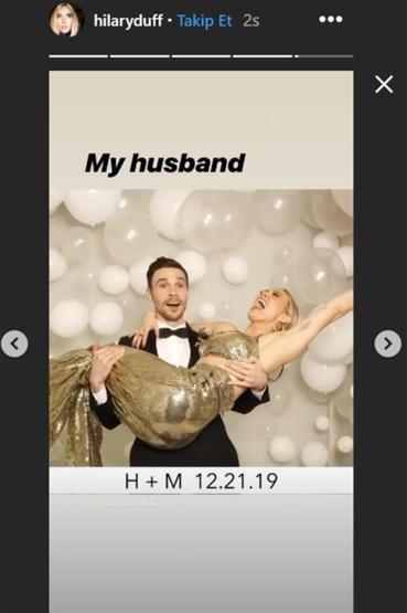 Hilary Duff ve Matthew Koma evlendi