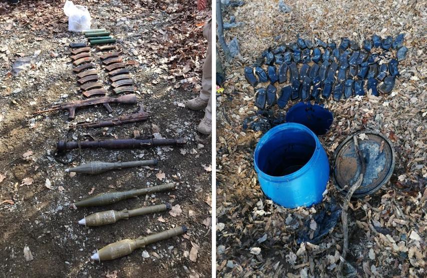 Kıran-11 narko-terör operasyonunda 13 sığınak tespit edildi, 456 kilo esrar ele geçirildi