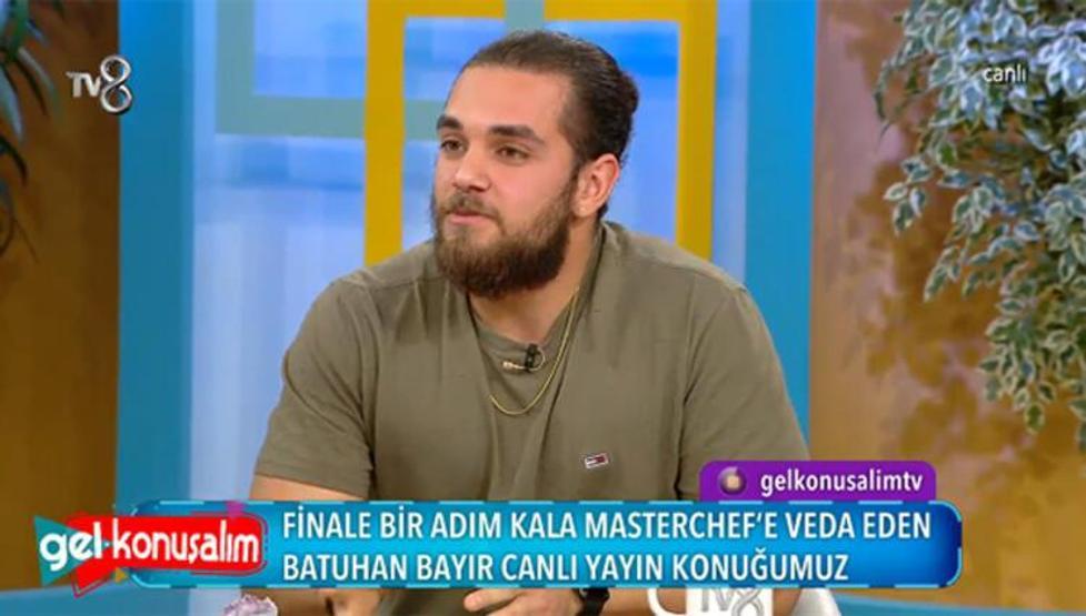 Masterchef Batuhan yarışmadaki taktiğini açıkladı