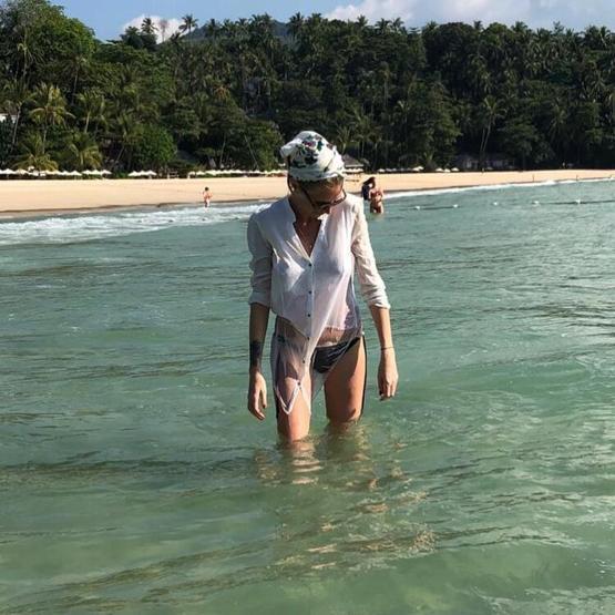 Derin Mermerci boşandıktan sonra soluğu Phuket’te aldı
