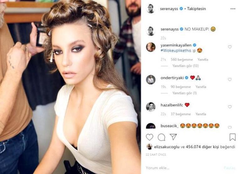 Serenay Sarıkaya nefes kesti