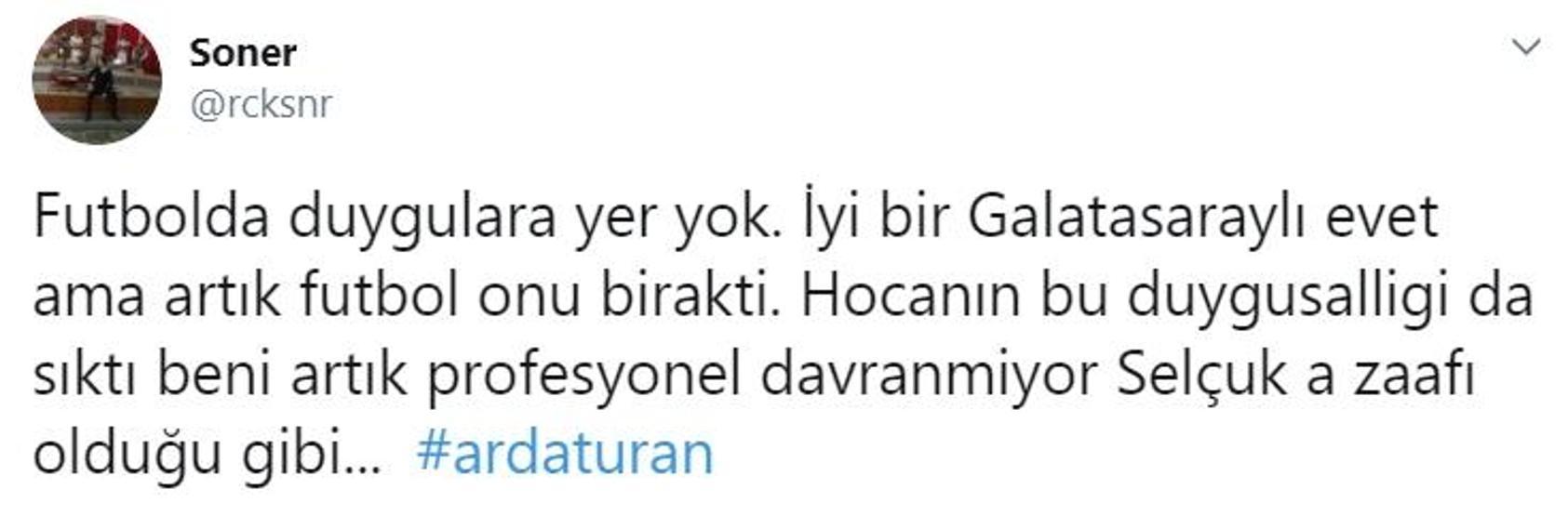 Arda Turan göz kırptı
