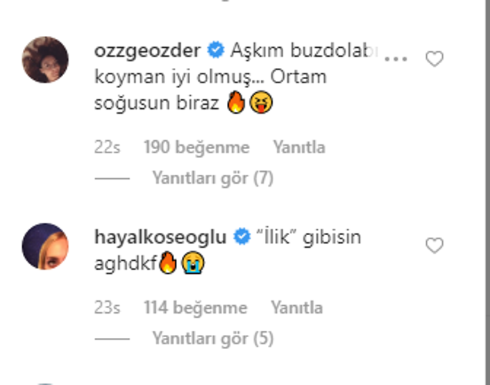 Hazal Türesanın pozları olay oldu