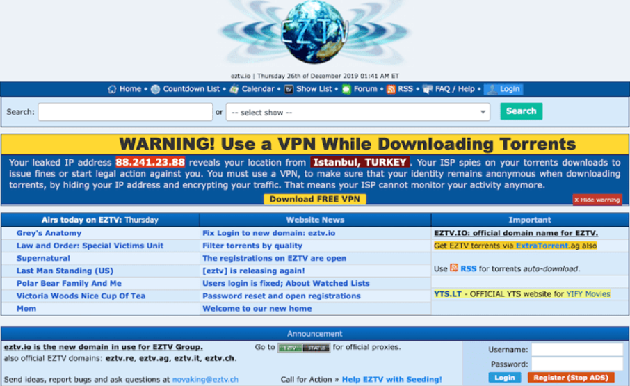 2019’un en iyi Torrent siteleri - Torrent siteleri nedir- 2020 devam eden torrent oyun siteleri