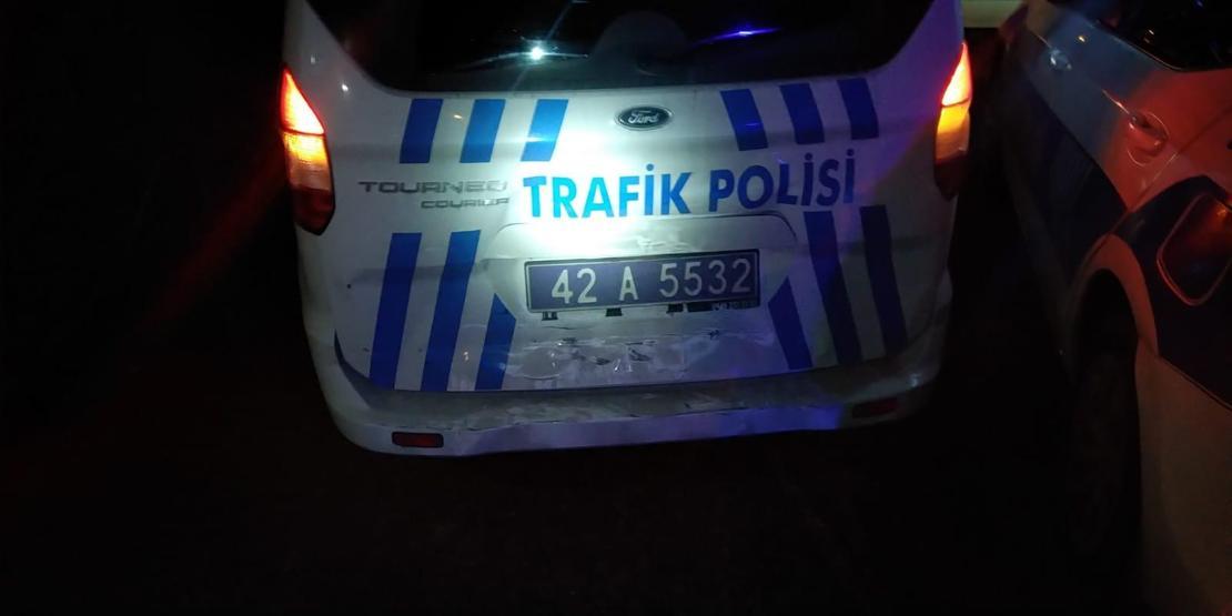 Konyada alkollü sürüyüce 10 bin TLlik ceza