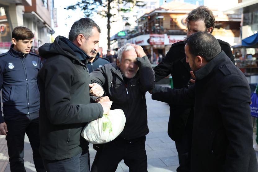Yakalanınca Beni bırakın diye ağladı