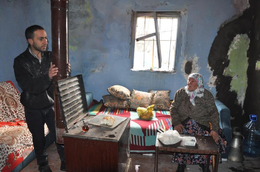 Kars’ta 70 yaşındaki ninenin eksi 10’da yaşam mücadelesi