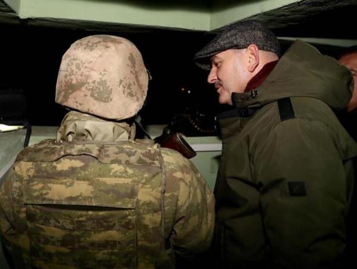 Nöbetçi kulesinde sürpriz telefon İşte o anlar...
