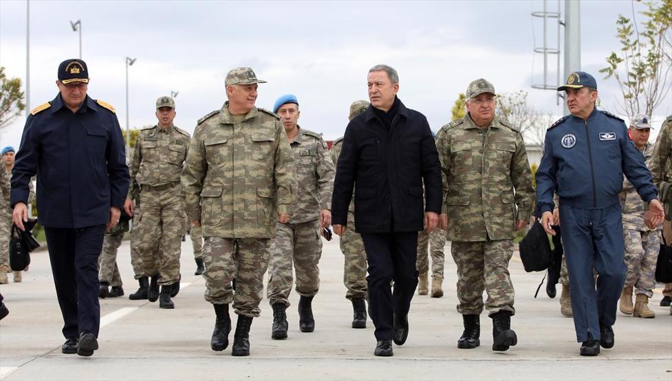 Akar ve TSK Komuta Kademesinden sürpriz ziyaret