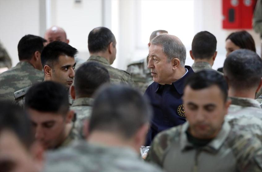 Akar ve TSK Komuta Kademesinden sürpriz ziyaret