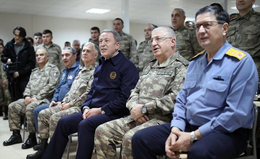 Akar ve TSK Komuta Kademesinden sürpriz ziyaret
