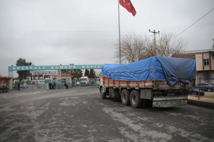 Akçakale Gümrük Kapısı 7 yıl sonra açıldı