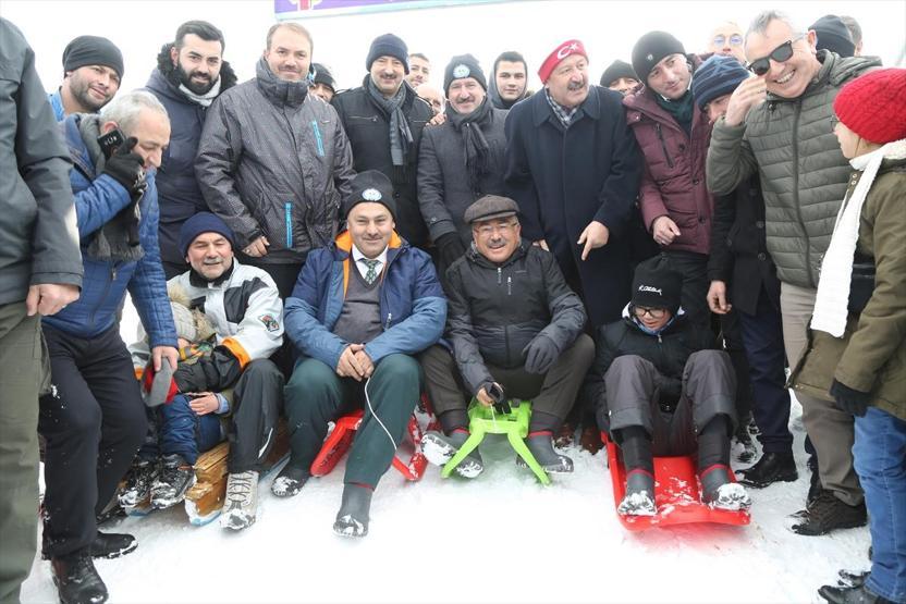 Perşembe Yaylasında kış festivali sevinci