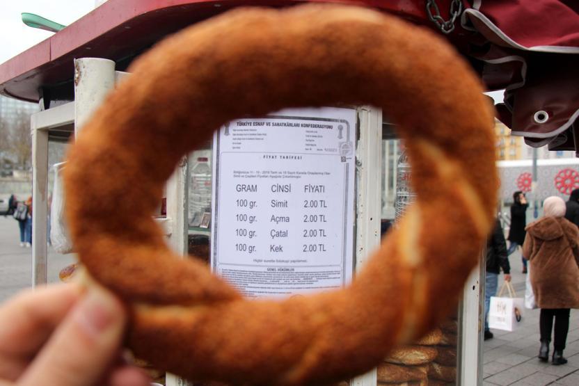İstanbulda simit fiyatları arttı
