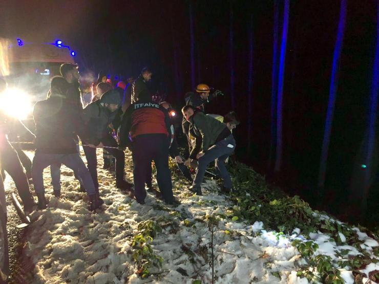 Otomobil 40 metreden uçtu Üniversiteli genç kız hayatını kaybetti