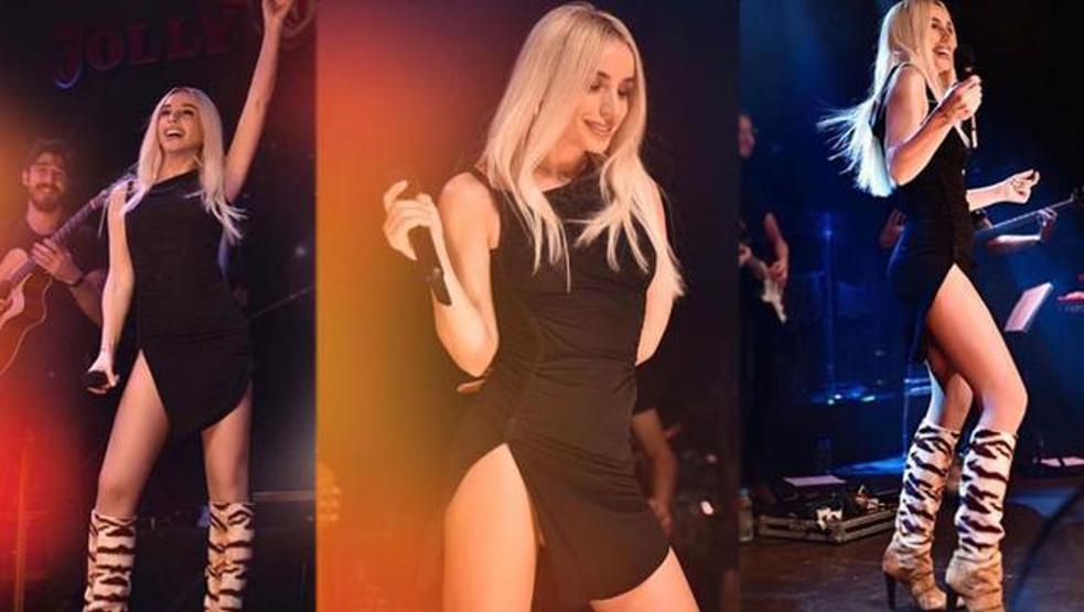 Gülşenin kıyafeti olay yarattı: Gecelik mi, elbise mi