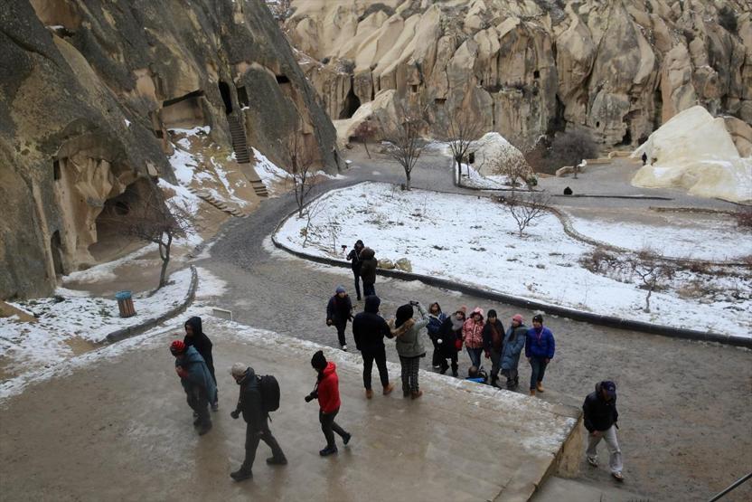 Kapadokyada turist sayısında rekor kırıldı