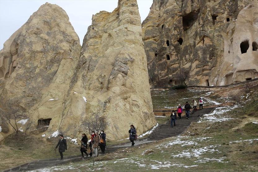 Kapadokyada turist sayısında rekor kırıldı