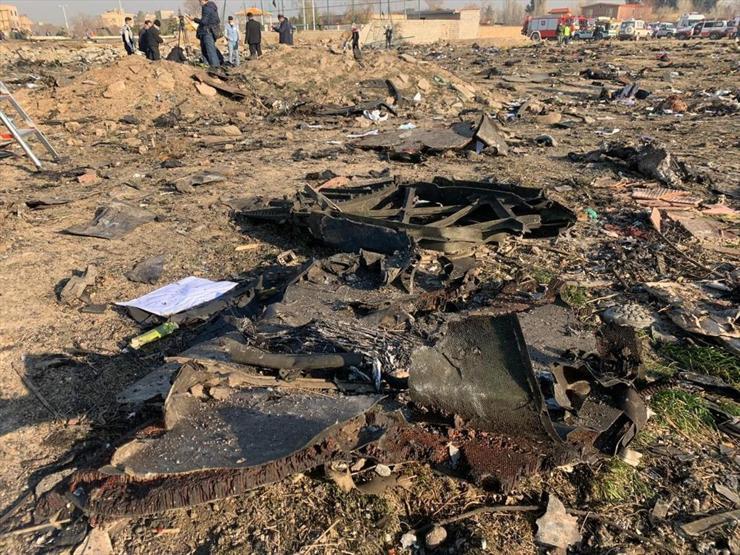 Ukrayna Havayollarına ait uçak düştü: İşte ilk görüntüler