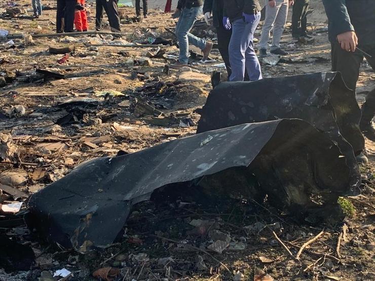 Ukrayna Havayollarına ait uçak düştü: İşte ilk görüntüler