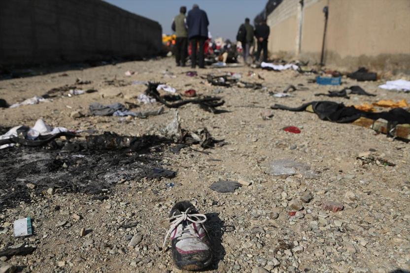 Ukrayna Havayollarına ait uçak düştü: İşte ilk görüntüler