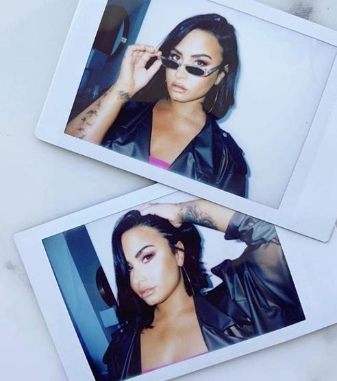 Demi Lovatoya öpücük gönderdi