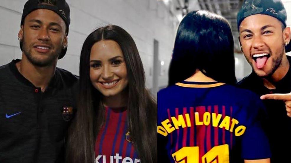Demi Lovatoya öpücük gönderdi