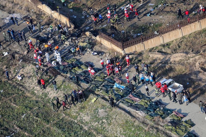 Son dakika... İranda düşen uçakla ilgili şaşırtan açıklama: Füze veya bomba olabilir