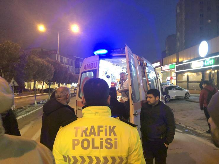 Otomobilin çarptığı kadın kısa süreli hafıza kaybı yaşadı