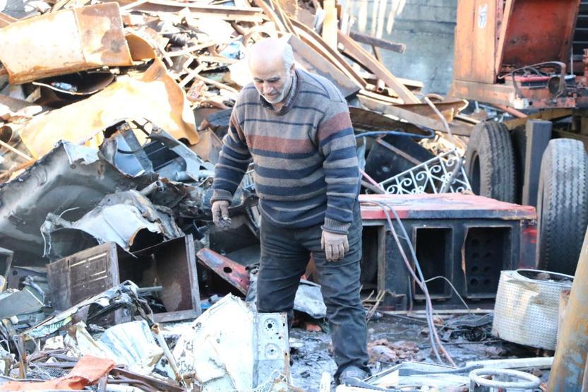 Kazıda bulunan top mermileri tek tek patlatıldı