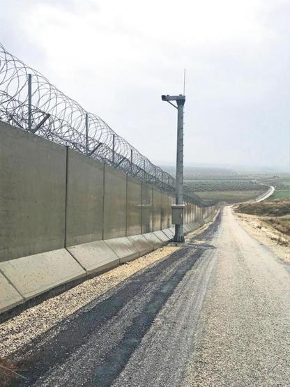 Suriye sınırına akıllı güvenlik