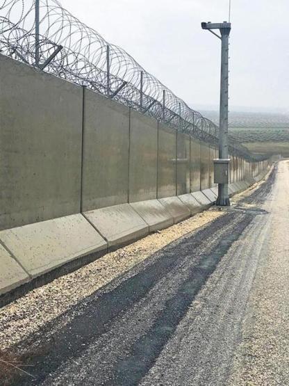 Suriye sınırına akıllı güvenlik