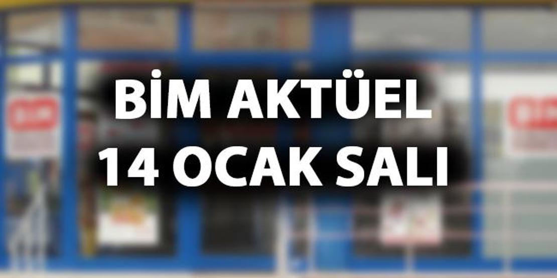 BİM aktüel kataloğu 14 Ocak 2020 Salı… BİM indirimli ürünler listesi
