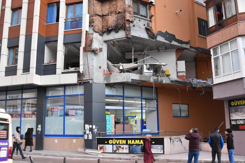 Güngörende patlama Büyük panik yaşandı…