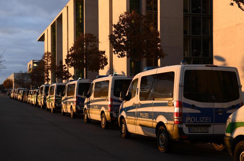 Berlin adeta kaleye döndü