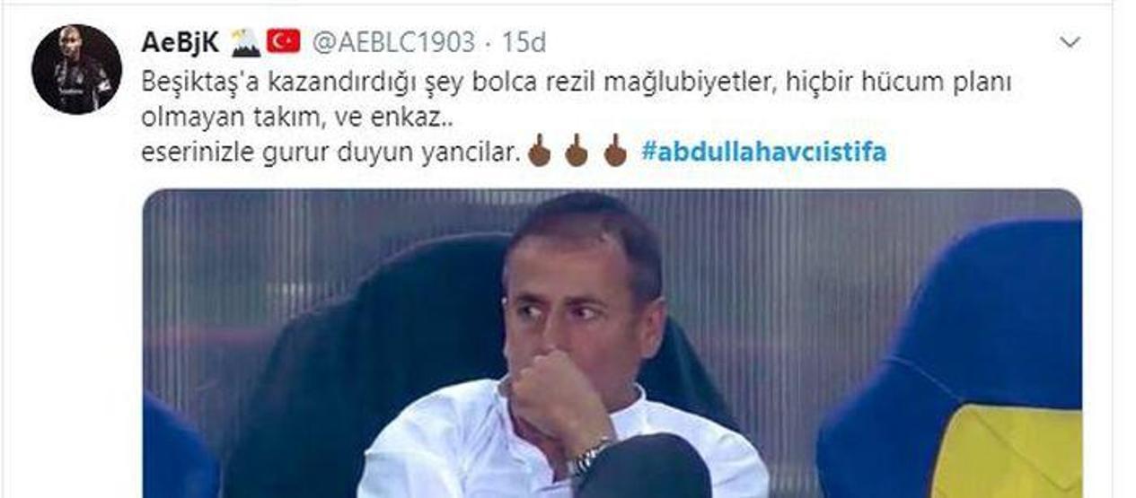 Beşiktaş kaybetti, Sergen Yalçın mesajları yağdı