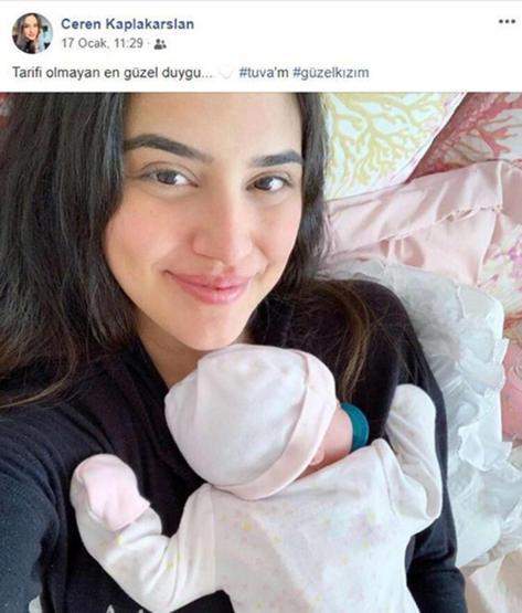 Hamileyken şiddet görmüştü... Ceren Kaplakarslan anne oldu