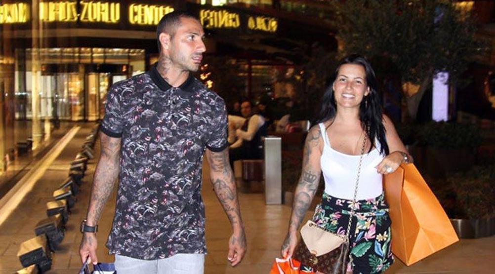 Ricardo Quaresma ile eşi Daphny 1 saatte 300 bin lira harcadı